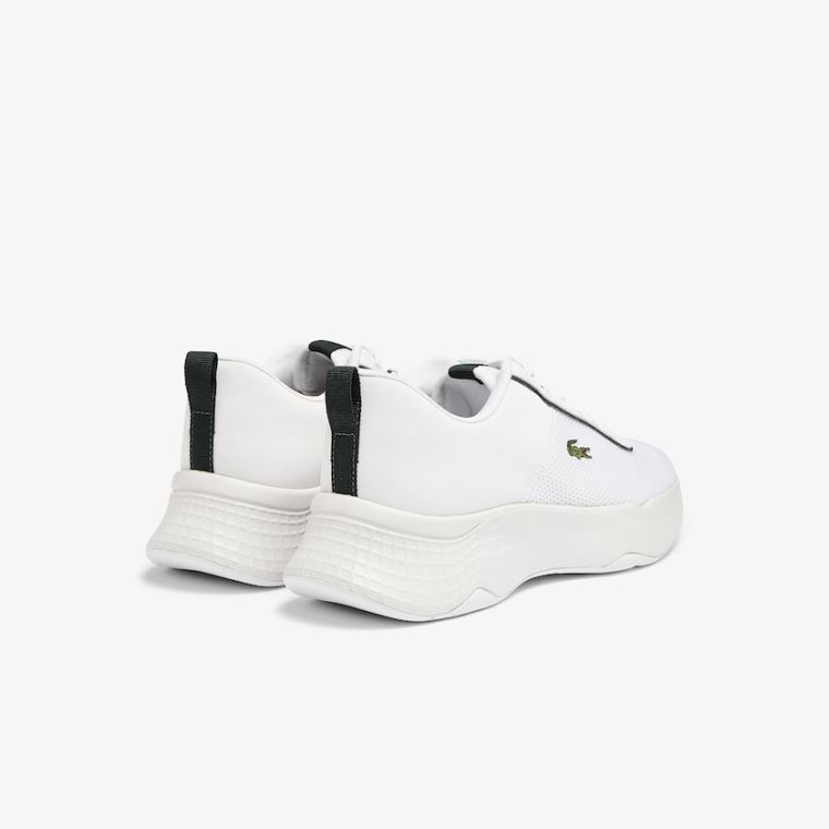 Lacoste Court-Drive Tekstil Sneakers Hvite | pC9cT7Fn