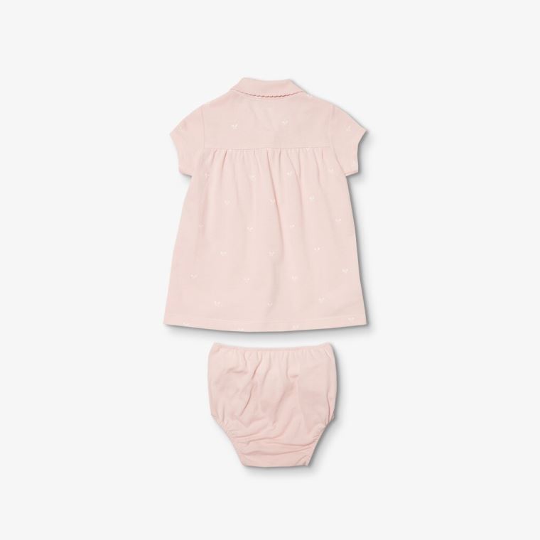 Lacoste Four-Piece Layette Set Lyse Rosa | ZLf0aVWb