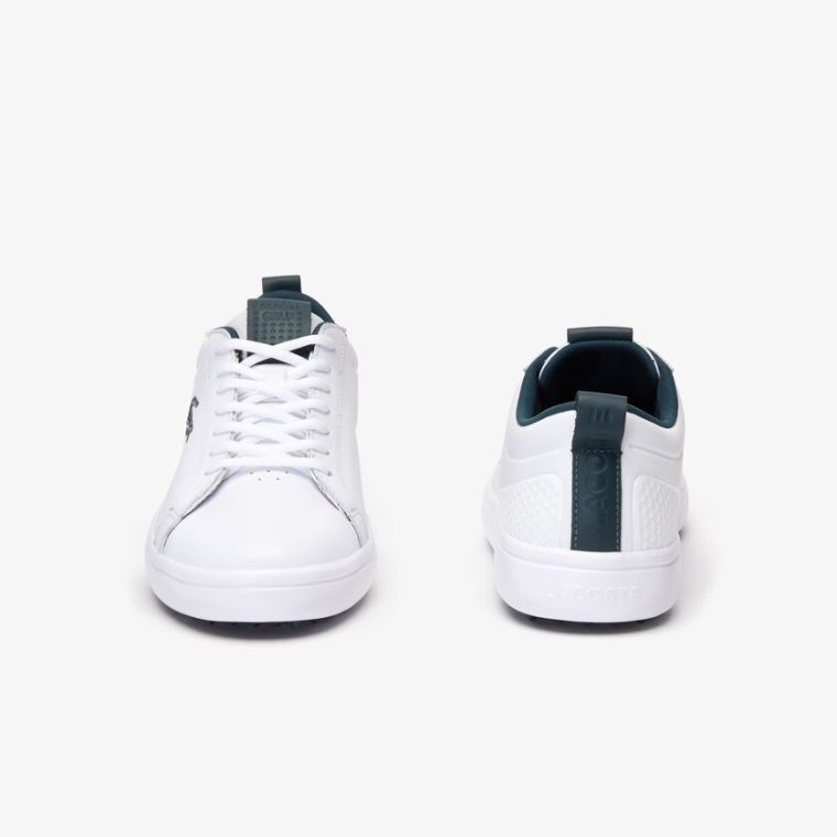 Lacoste G Elite Syntetisk and Lær Golf Shoes Hvite | ec2D05A0