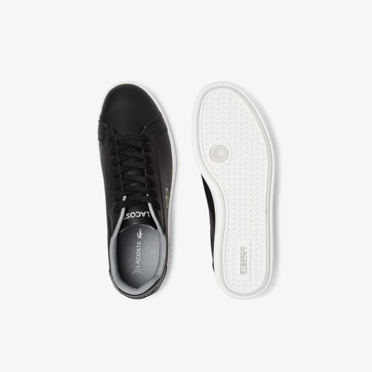 Lacoste Graduate Syntetisk Sneakers Svarte | su5BsBeP