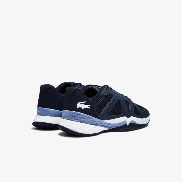 Lacoste LC Scale II Tekstil Sneakers Marineblå | 6in6UUkD