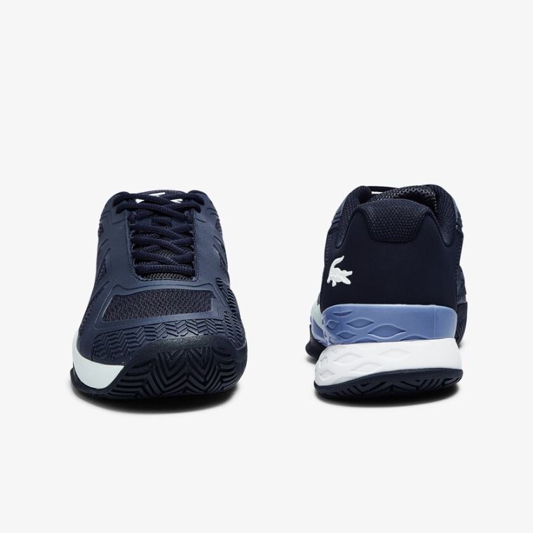 Lacoste LC Scale II Tekstil Sneakers Marineblå | 6in6UUkD