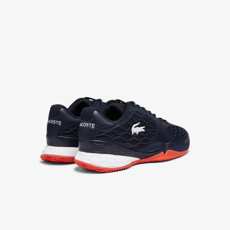 Lacoste LC Scale Roland Garros Tekstil Sneakers Marineblå Rød | dR5AbZfJ