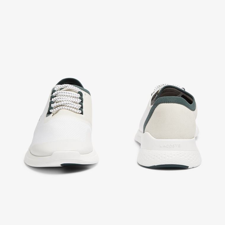 Lacoste LT Fit Tekstil Sneakers Hvite | 1wZiHCfy