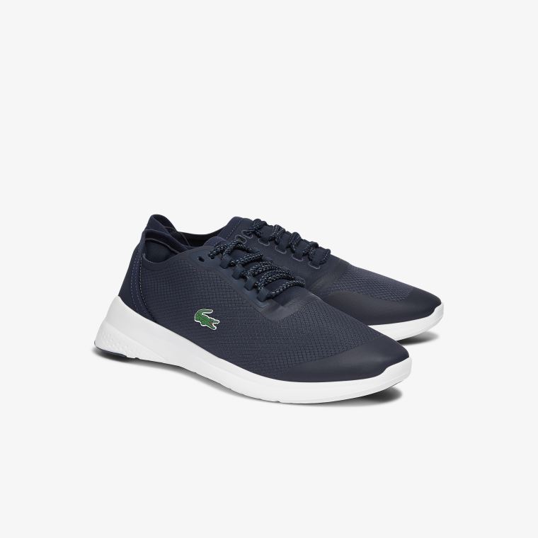 Lacoste LT Fit Tekstil Sneakers Marineblå Hvite | ep05Q626