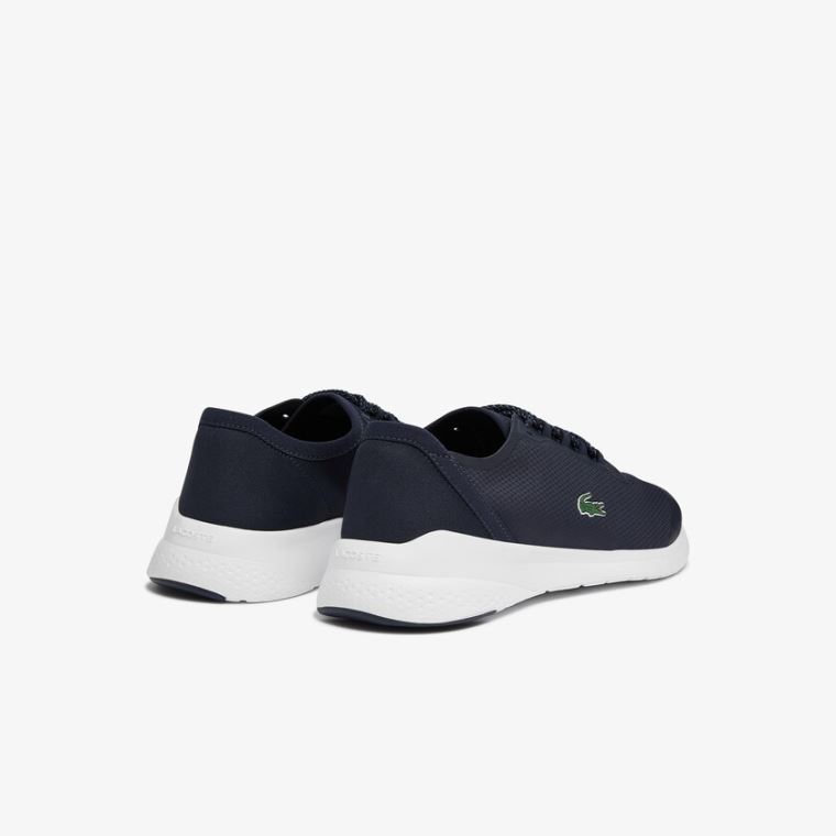 Lacoste LT Fit Tekstil Sneakers Marineblå Hvite | ep05Q626