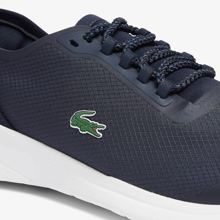 Lacoste LT Fit Tekstil Sneakers Marineblå Hvite | ep05Q626