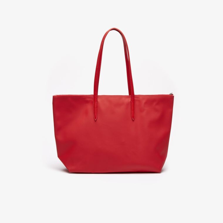 Lacoste L.12.12 Concept Zip Tote Bag Rød | h4kMiYvK