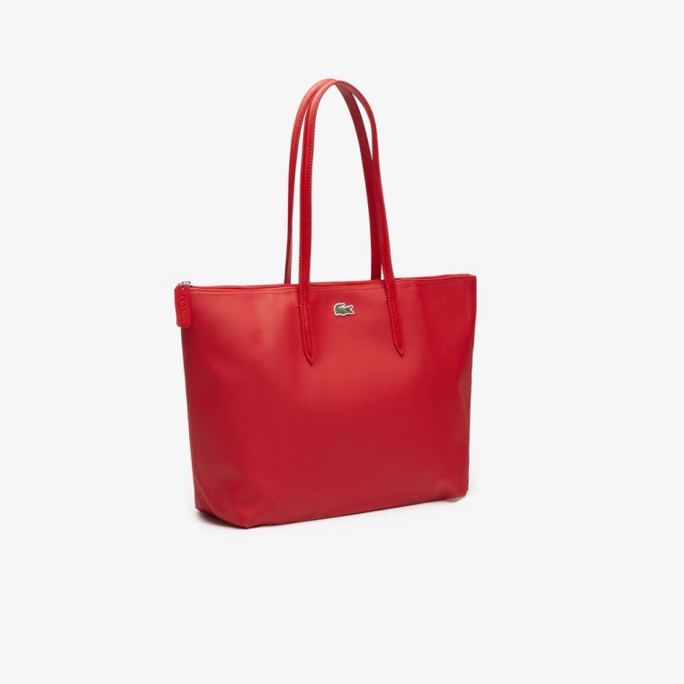 Lacoste L.12.12 Concept Zip Tote Bag Rød | h4kMiYvK