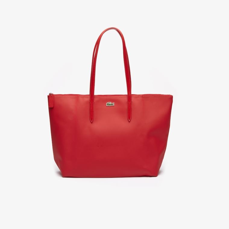 Lacoste L.12.12 Concept Zip Tote Bag Rød | h4kMiYvK