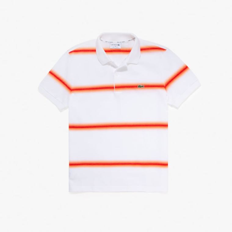 Lacoste Made in France Regular Fit Bomull Piqué Polo Shirt Grå | 70JWEuni