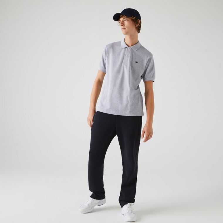 Lacoste Marl Fabric L.12.12 Polo Grå | E5ZYebxU