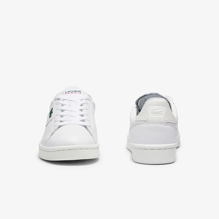 Lacoste Masters Classic Lær Sneakers Hvite Grå | 8Zs9gZY0