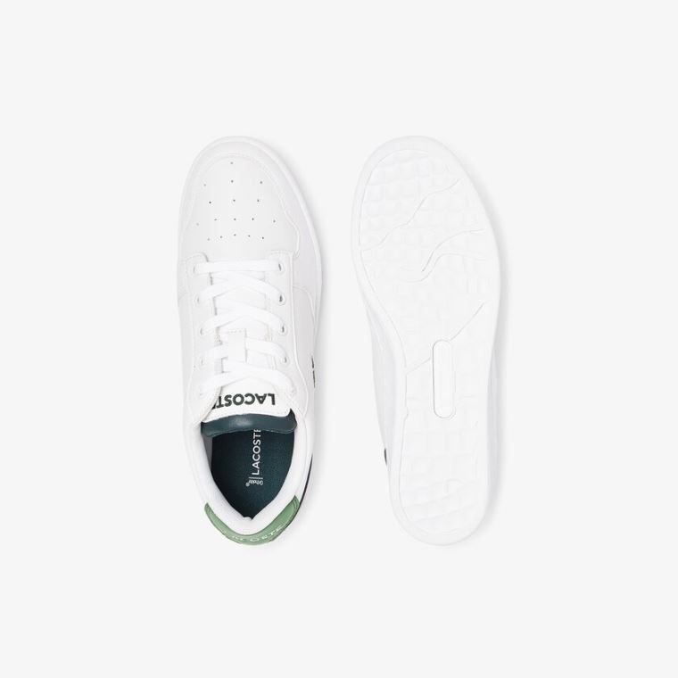 Lacoste Masters Cup Lær and Syntetisk Sneakers Hvite | HfOoUVP1