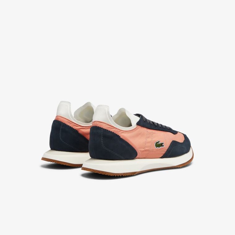 Lacoste Match Break Sneaker Rosa Hvite | Bn4wAFTk