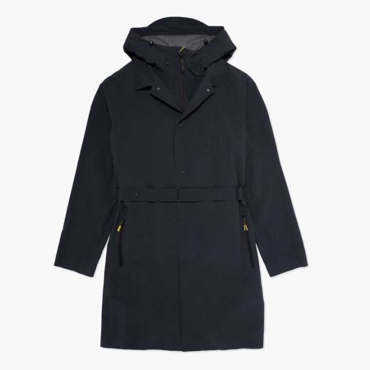 Lacoste Motion 3-in-1 Raincoat With Detachable Vest Mørke Grå | H9aJe4Oj