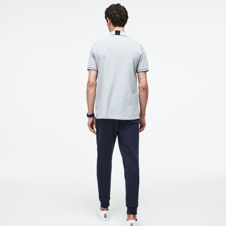 Lacoste Motion Bomull And Wool Fleece Sweatpants Blå | AuBGjSgg