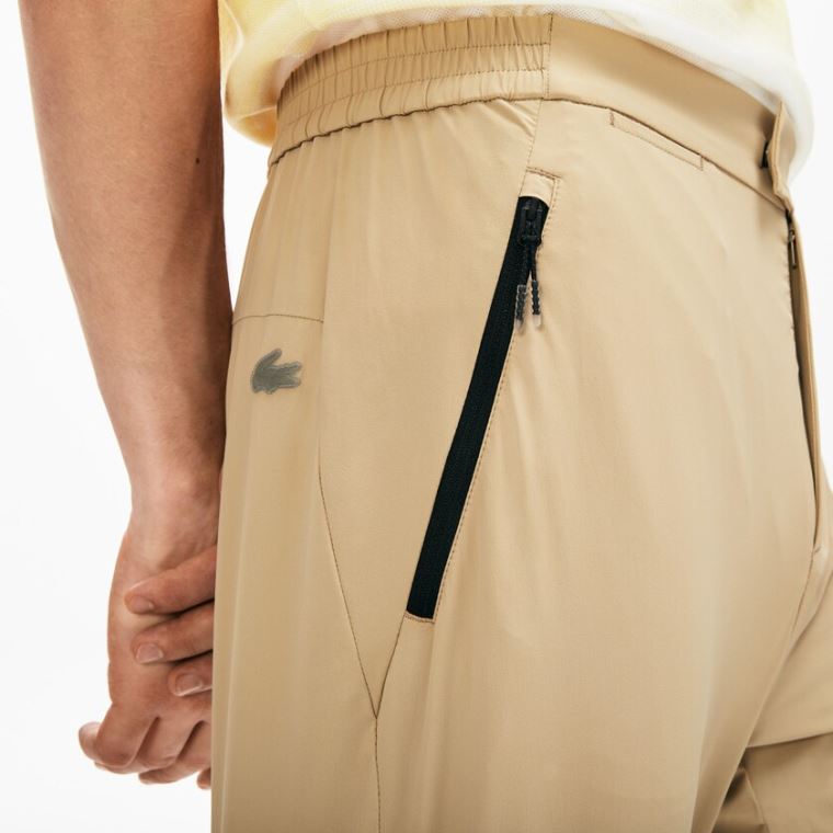 Lacoste Motion Ergonomic Pants Beige | mQxYxvSn