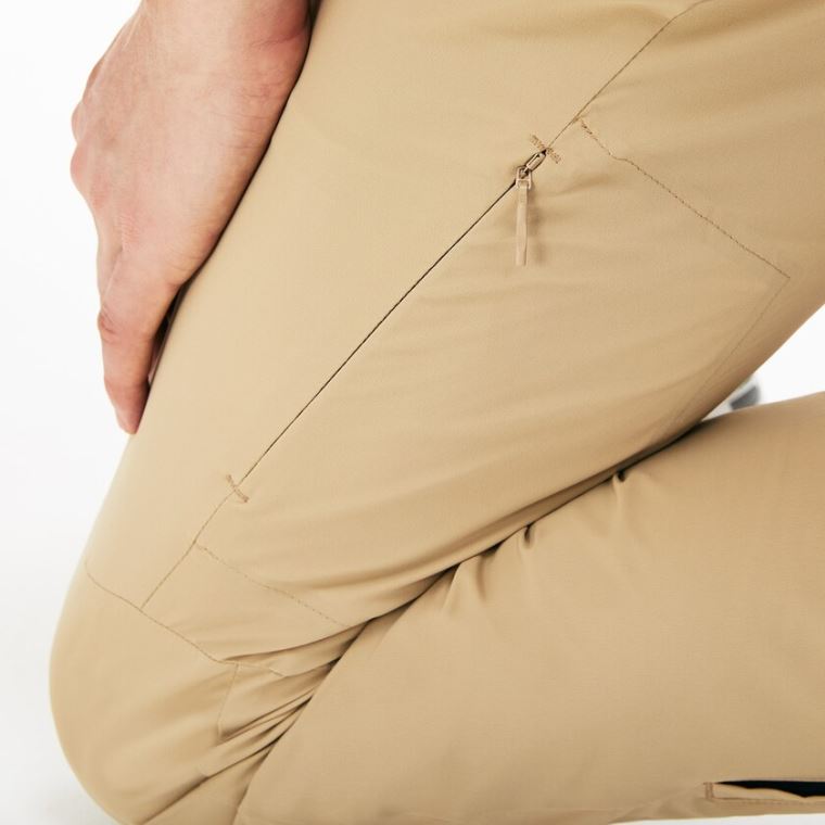 Lacoste Motion Ergonomic Pants Beige | mQxYxvSn