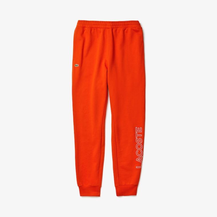 Lacoste Motion French Terry Track Pants Rød | SpLuPd0P