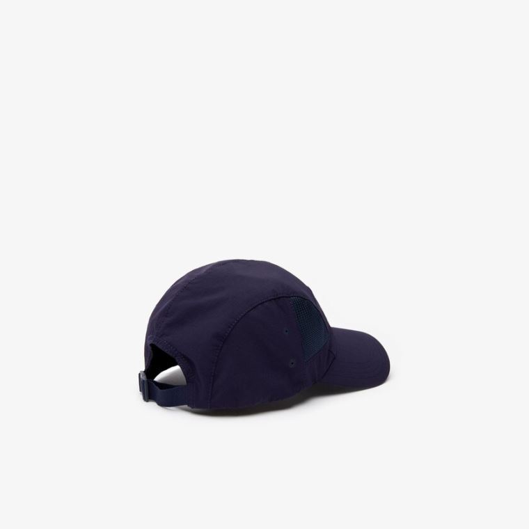 Lacoste Motion Nylon Cap Marineblå Blå | A0IpRGsQ