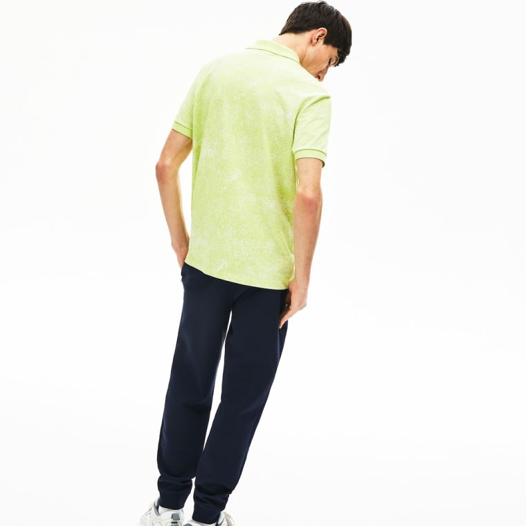 Lacoste Motion Premium Piqué Polo Shirt Gul | AZkhytGu