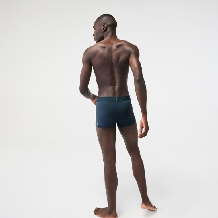 Lacoste Motion Technical Piqué Bokser Briefs Blå | 3pRJCMUx