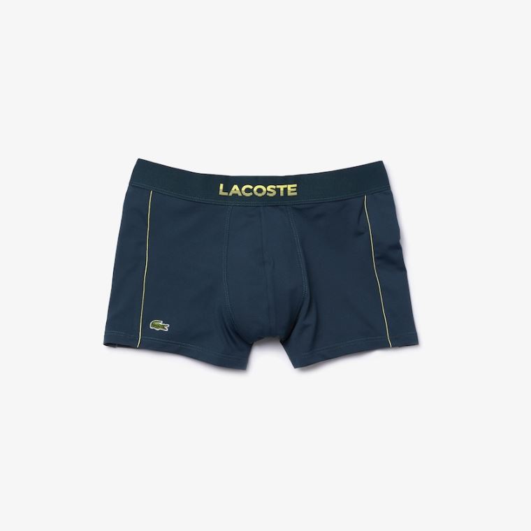 Lacoste Motion Technical Piqué Bokser Briefs Blå | 3pRJCMUx