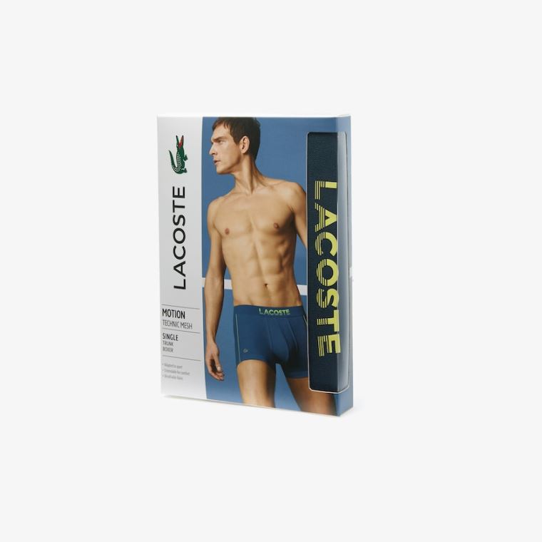 Lacoste Motion Technical Piqué Bokser Briefs Blå | 3pRJCMUx