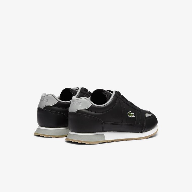 Lacoste Partner Tekstil Sneakers Svarte | HFZvP97R