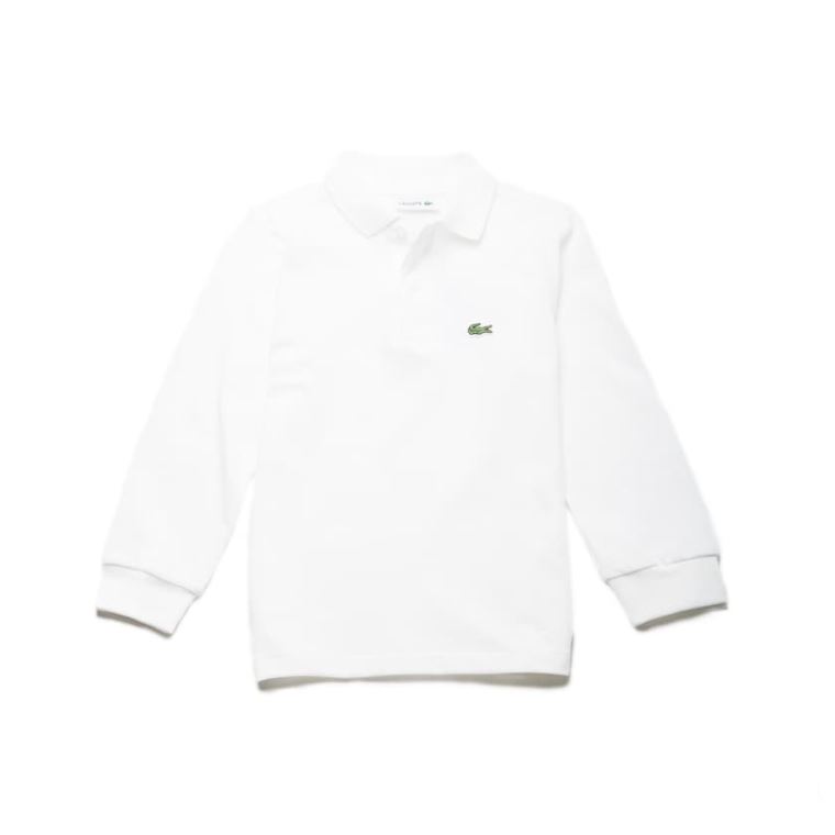 Lacoste Petit Piqué Polo Hvite | cgCsVSAO