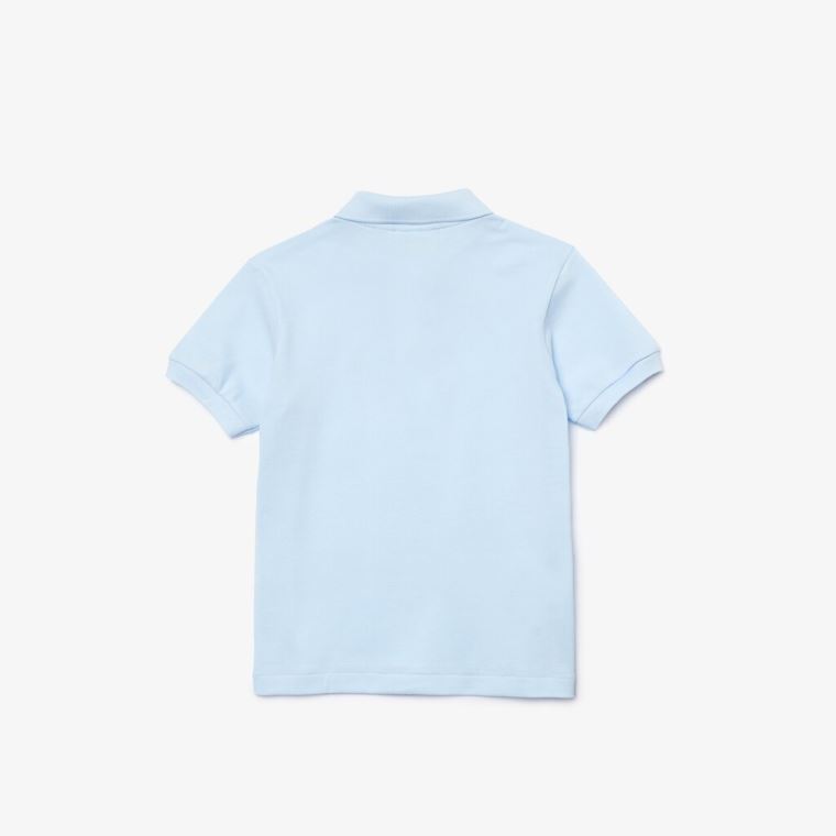 Lacoste Petit Piqué Polo Lyse Blå | pZLVvqDe