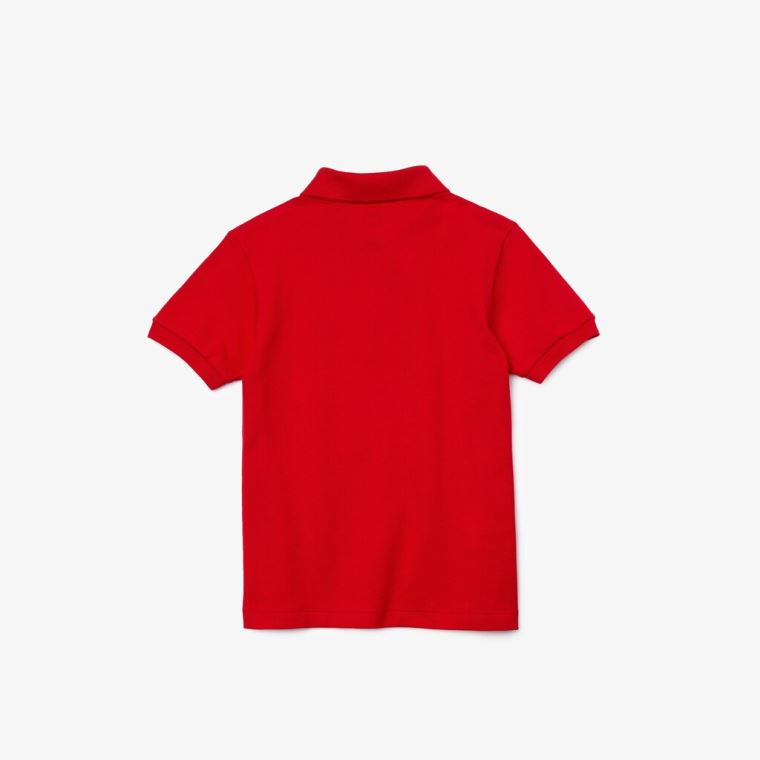 Lacoste Petit Piqué Polo Rød | nzoTLdU4