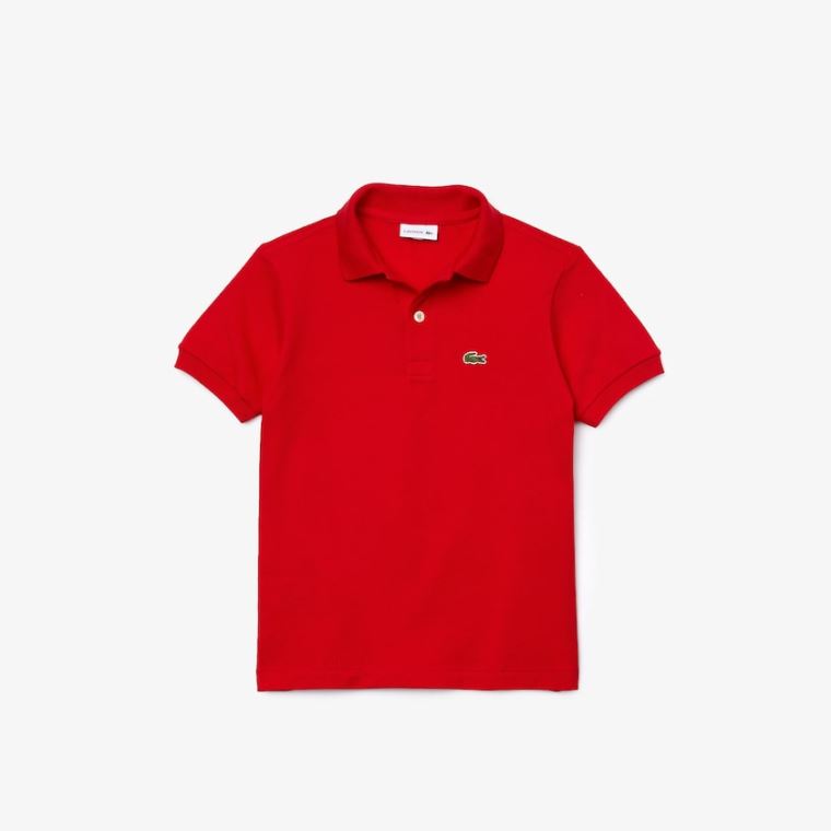 Lacoste Petit Piqué Polo Rød | nzoTLdU4