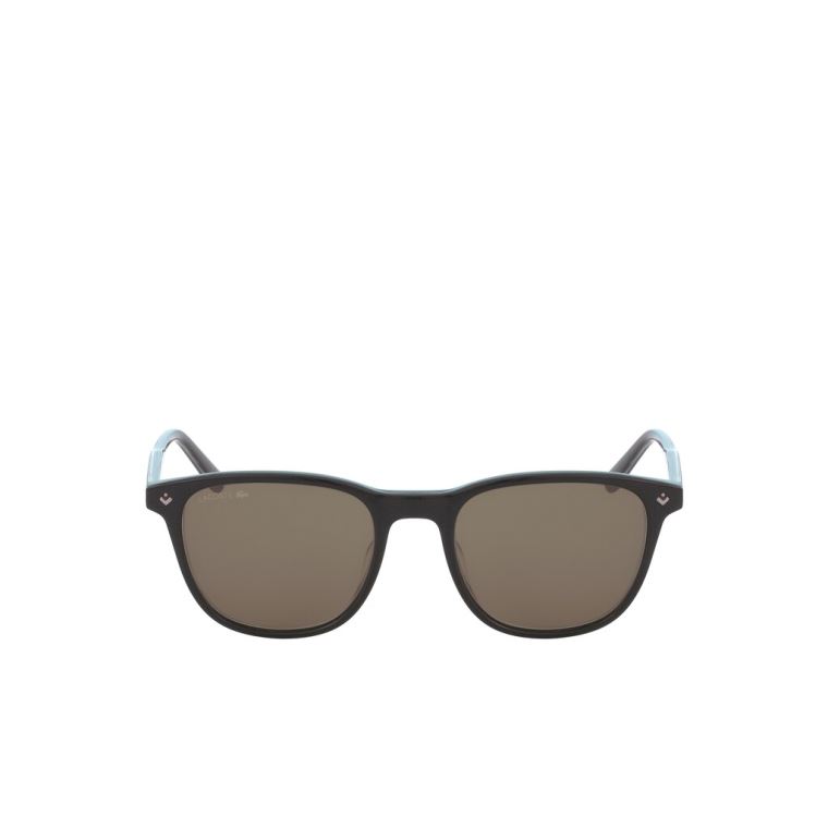 Lacoste Plastic Petit Piqué Sunglasses Svarte | DOPtW2KO