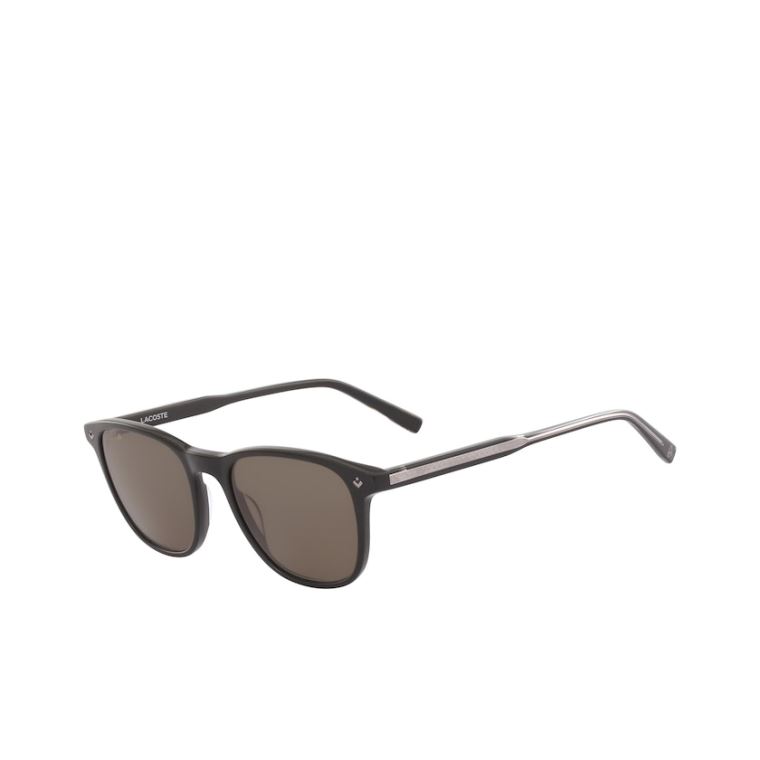 Lacoste Plastic Petit Piqué Sunglasses Svarte | DOPtW2KO