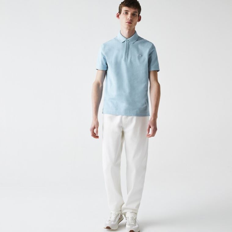 Lacoste Regular Fit Paris Polo Blå | ewCCU2Eq