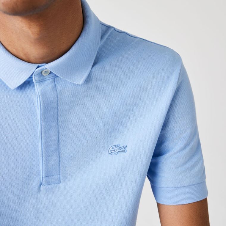 Lacoste Regular Fit Paris Polo Blå | lwSWmDnl