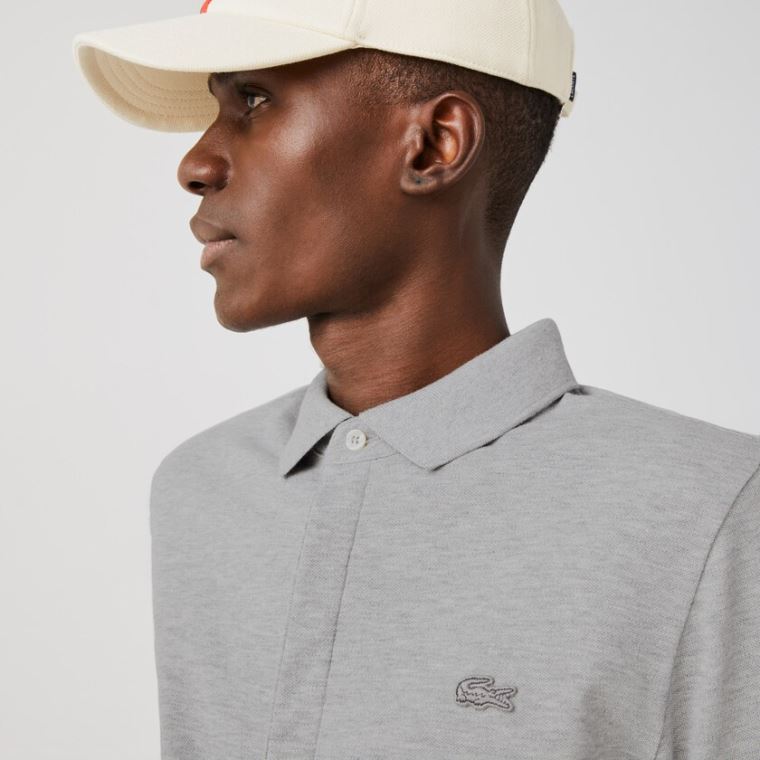 Lacoste Regular Fit Paris Polo Grå | KkskYf94