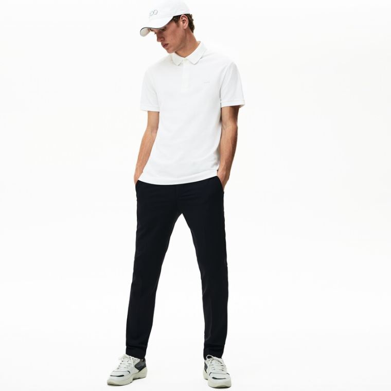 Lacoste Regular Fit Paris Polo Hvite | w5e6rDnH