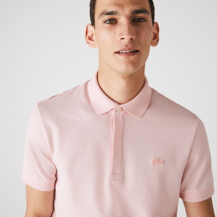 Lacoste Regular Fit Paris Polo Lyse Rosa | QxYKxSvS