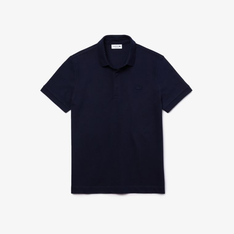 Lacoste Regular Fit Paris Polo Marineblå Blå | NflMqPM2