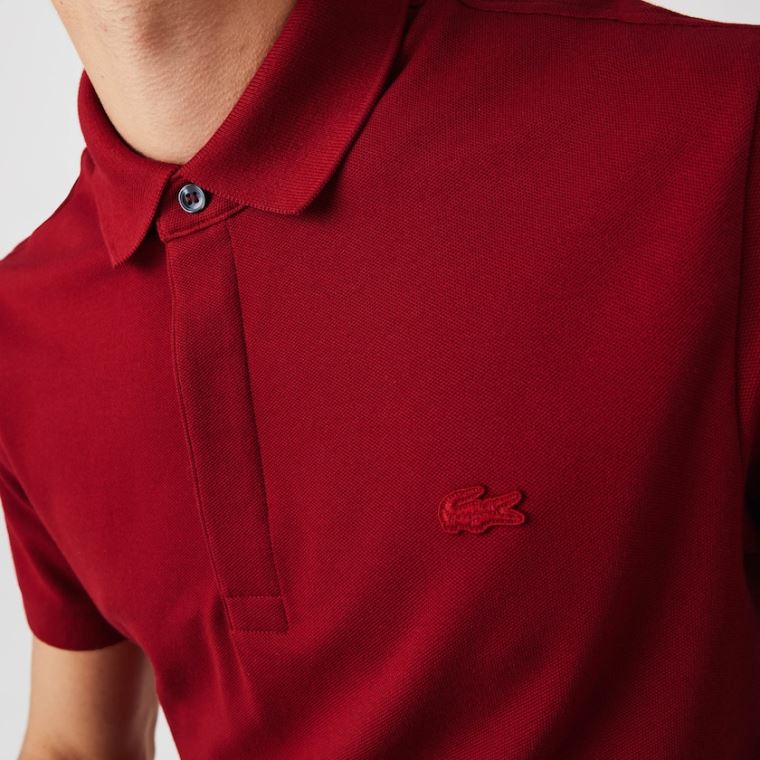 Lacoste Regular Fit Paris Polo Mørke Rød | loYWs6p9