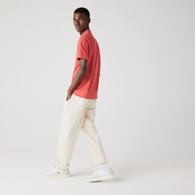 Lacoste Regular Fit Paris Polo Rød | HTBDpxlx