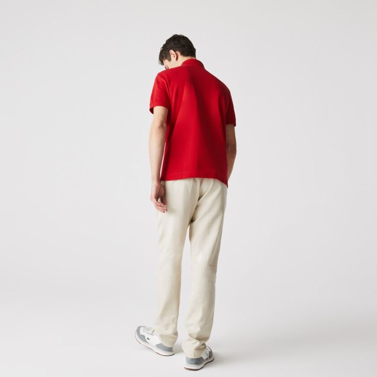 Lacoste Regular Fit Paris Polo Rød | t9yqqvh9