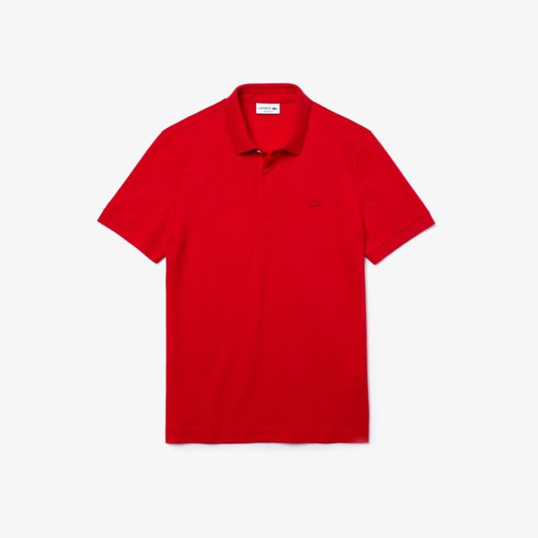 Lacoste Regular Fit Paris Polo Rød | t9yqqvh9