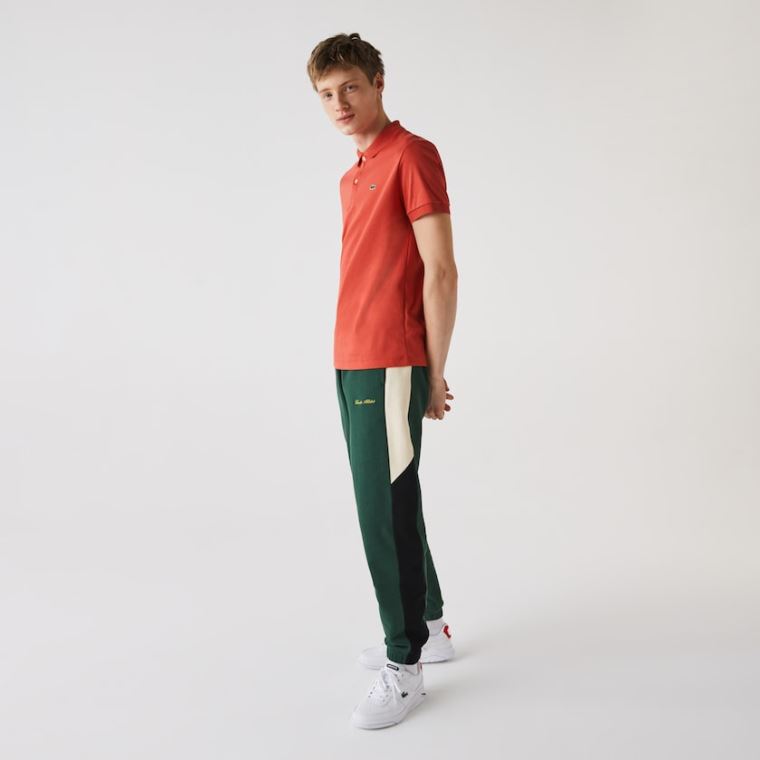 Lacoste Regular Fit Soft Bomull Polo Rød | L886EIfY