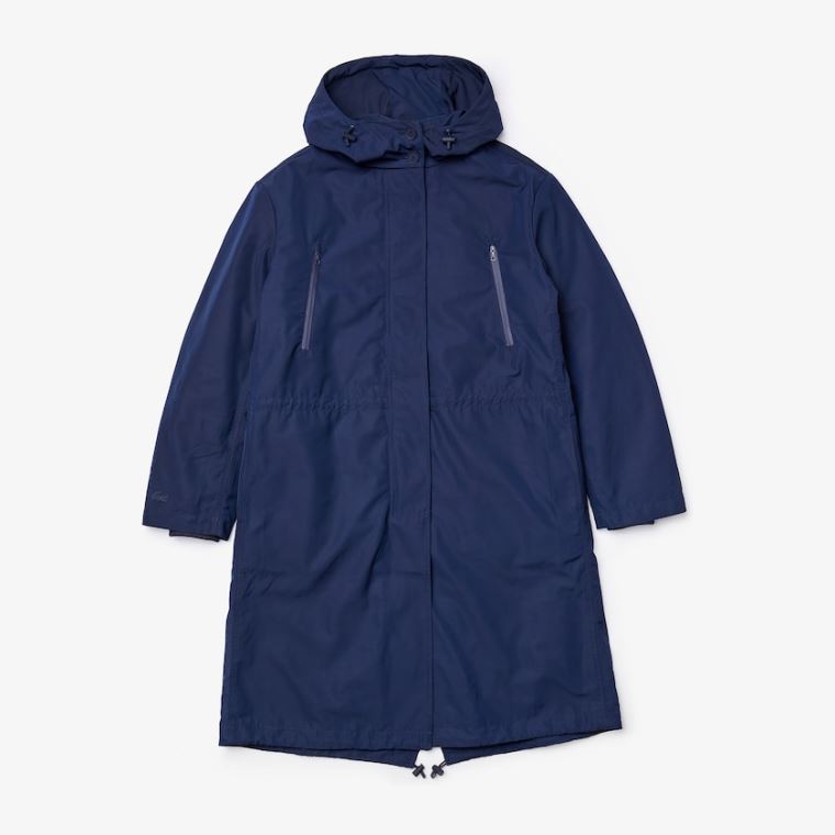 Lacoste Reversible Jacket 4-in-1 Parka Marineblå Blå | hjxqFaRw