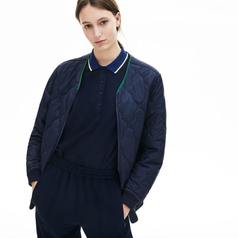 Lacoste Reversible Jacket 4-in-1 Parka Marineblå Blå | hjxqFaRw