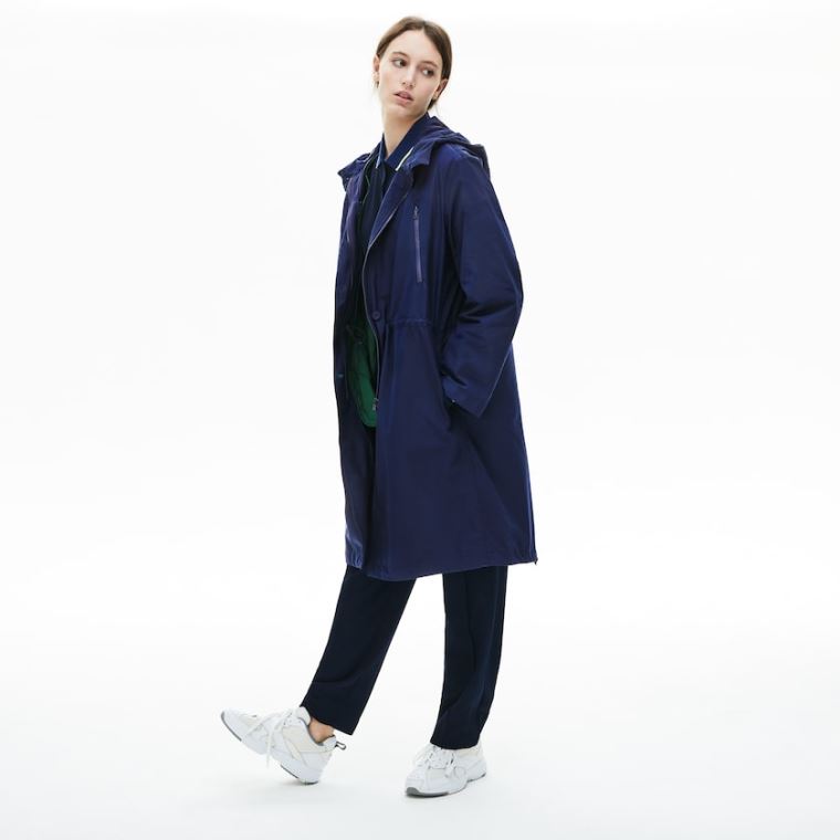 Lacoste Reversible Jacket 4-in-1 Parka Marineblå Blå | hjxqFaRw